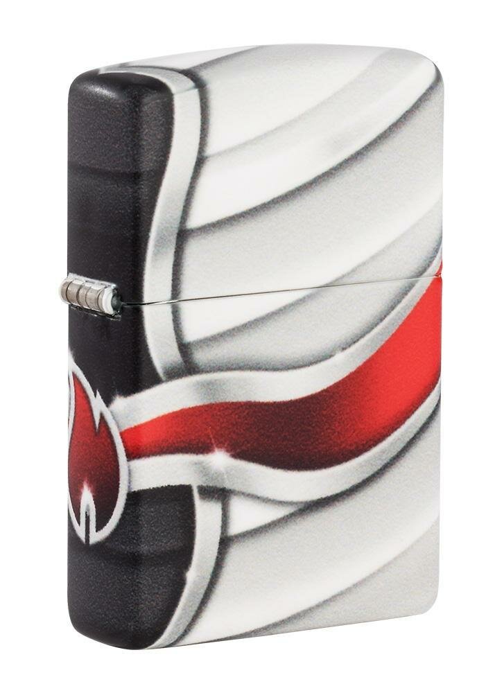 Zippo Flame Logo Design, 540° Color Wrap, Genuine Windproof Lighter #49357