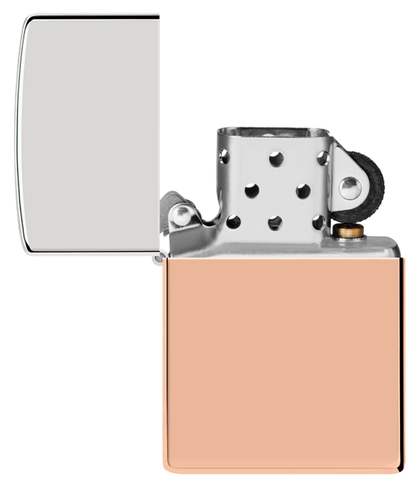 [Copper-Sterling Silver Rhodium Plated] Zippo Lighter Case  *Made-to-order*(A0386)