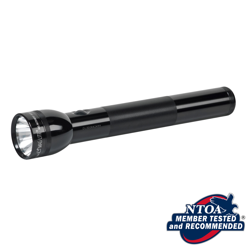 MAGLITE ML300L LED 3-Cell D Flashlight - Blister Pack, Black #ML300L-S3016