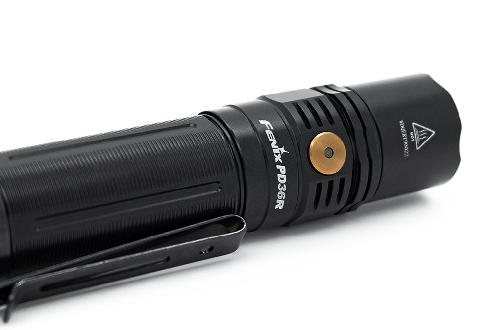 Fenix PD36R Rechargeable Tactical Flashlight, 1600 Lumens + Accessories #PD36R