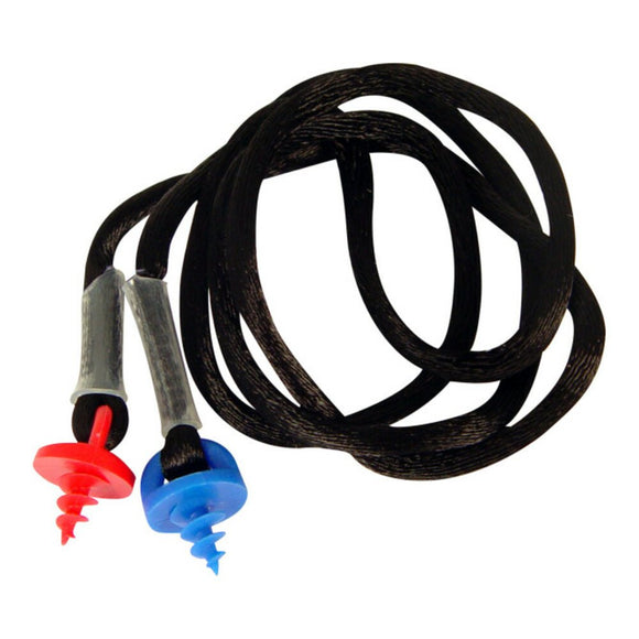 Radians CEPNC-B Black Neckcord With Red And Blue Screws for Earplugs #CEPNC-B