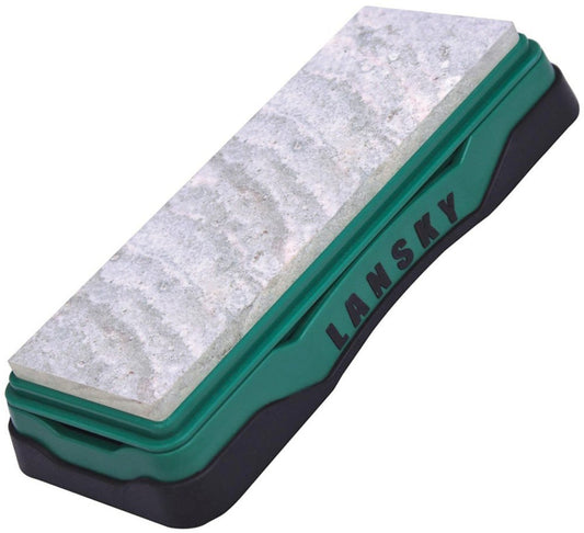 Lansky Soft Arkansas Sharpening Stone, 2" x 6" (5cm x 15cm) #LBS6S