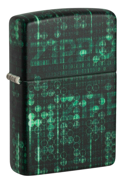 Zippo 540 Glow-in-the-Dark Green Lighter #48408