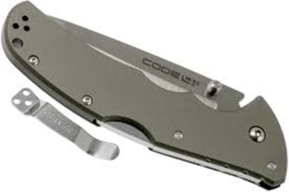 Cold Steel Code 4 Knife, American S35VN Tanto Point #58PT