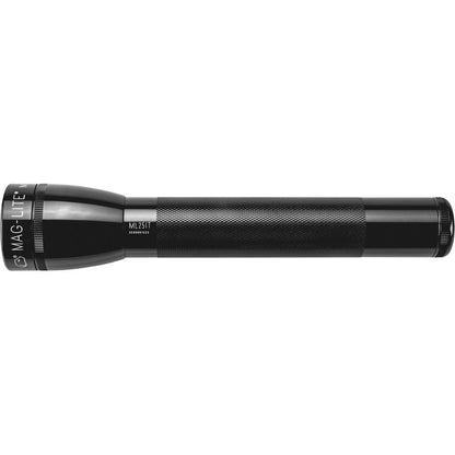 MAGLITE Incandescent 3-Cell Flashlight, 63 Lumens, Black #ML25IT-3015