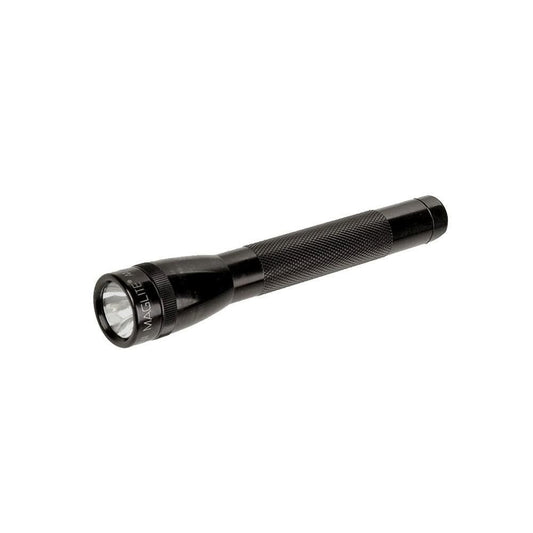 MAGLITE Mini Super-Bright Xenon Flashlight, 14 Lumens 2 Batteries, Black #M2A016