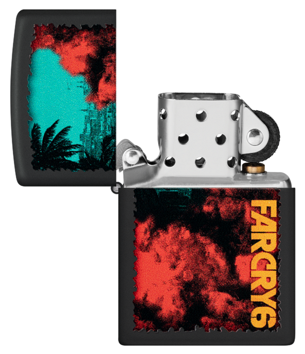 Zippo Gaming Far Cry 6, Black Matte Lighter #48643