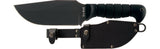Ka-Bar Heavy-Duty Warthog, Black + Leather/Cordura Sheath #1278