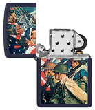 Zippo Norman Rockwell A Pictoral History of the US Army Lighter #48698