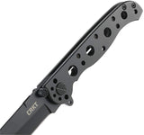 CRKT M16-01KS Frame Lock Knife, Stainless Steel Handle, Black #M16-01KS