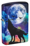 Zippo 540° Wolf Howling Moon Design, Windproof Lighter #49683