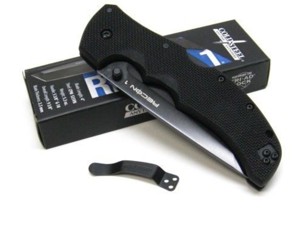 Cold Steel Recon 1 Tanto Point 50/50 Edge, S35VN Steel, #27BTH
