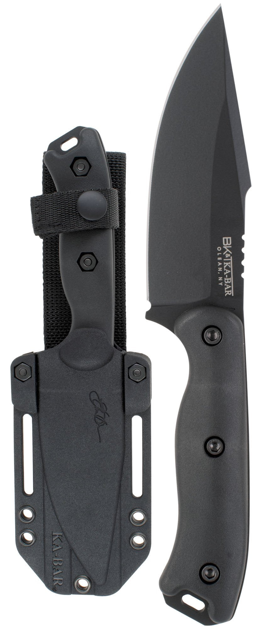 KA-BAR Becker Black Harpoon + Sheath #BK18BK