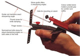 Lansky 3-Stone Diamond Knife Sharpening System + Brush, Guide Rods, Clamp #LK3DM