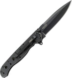 CRKT M16-01KS Frame Lock Knife, Stainless Steel Handle, Black #M16-01KS
