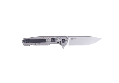 Ruike M875-TZ Folding Knife, 3.5" Blade, Frame Lock, Bead Blast Finish #M875TZ