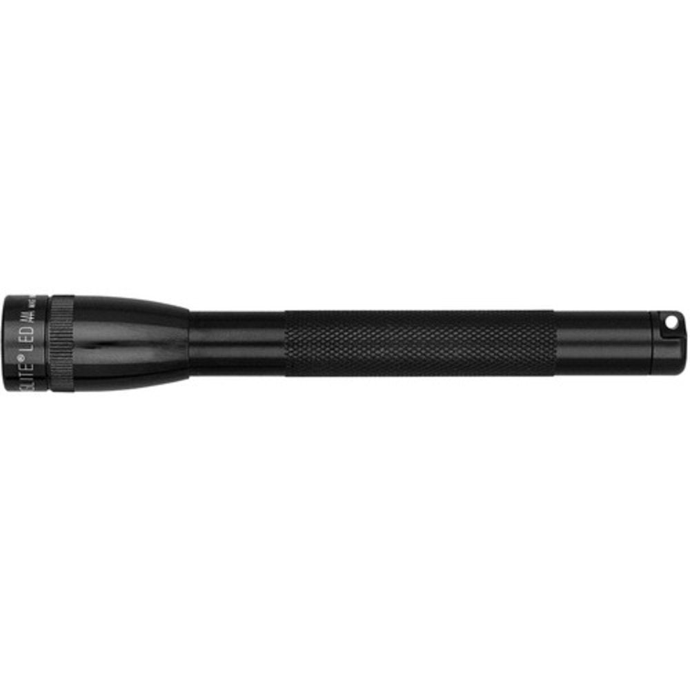 MAGLITE Mini, LED Flashlight + Pocket Clip + 2 AAA Batteries, Black #SP32016