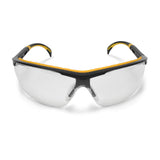 DeWalt DPG55 DC Safety Glasses, Black Frame Clear Lens, Adjustable #DPG55-1D