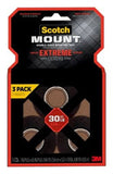 Scotch-Mount Extreme Double-Sided Mounting Tape, 1" x 60", 3 Pack #414H-3PK-DC