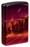 Zippo Cyberpunk City Skyline 540 Color Design, Matte Finish Lighter #48505