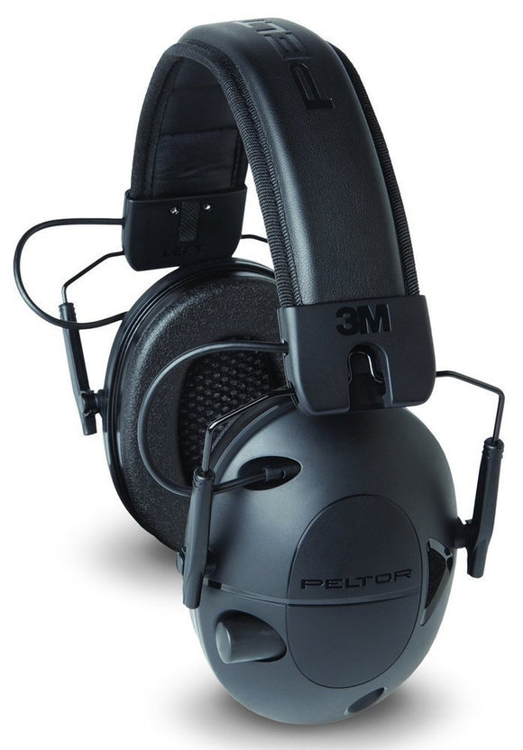 3M Peltor Tactical Sport Electronic Earmuff Foam Black NRR 22 #TAC100-OTH