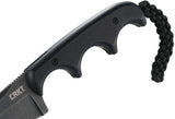 CRKT Minimalist Cleaver Blackout, 2.13" Blade + Glass Reinforced Nylon Sheath #2383K