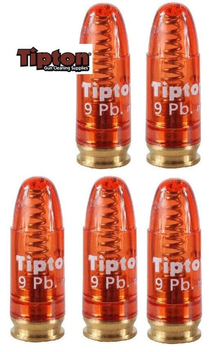 Tipton Snap Caps, 9mm Luger Caliber, 5-Pack, Gun Cleaning Supplies #303958