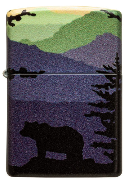 Zippo Bear Landscape 540° Design, Colorful Windproof Lighter #49482