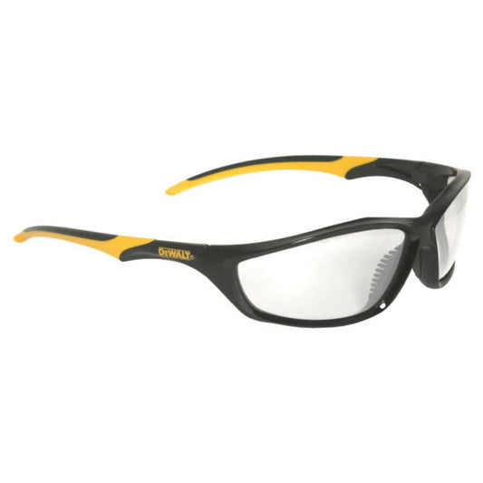 DeWalt Router Safety Glasses, Black/Yellow Frame, Clear Lens #DPG96-11D