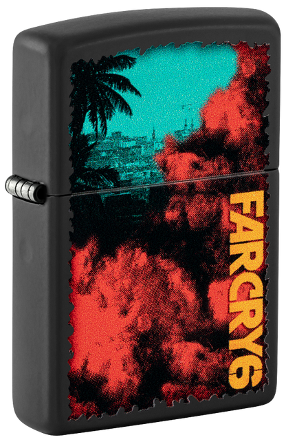 Zippo Gaming Far Cry 6, Black Matte Lighter #48643