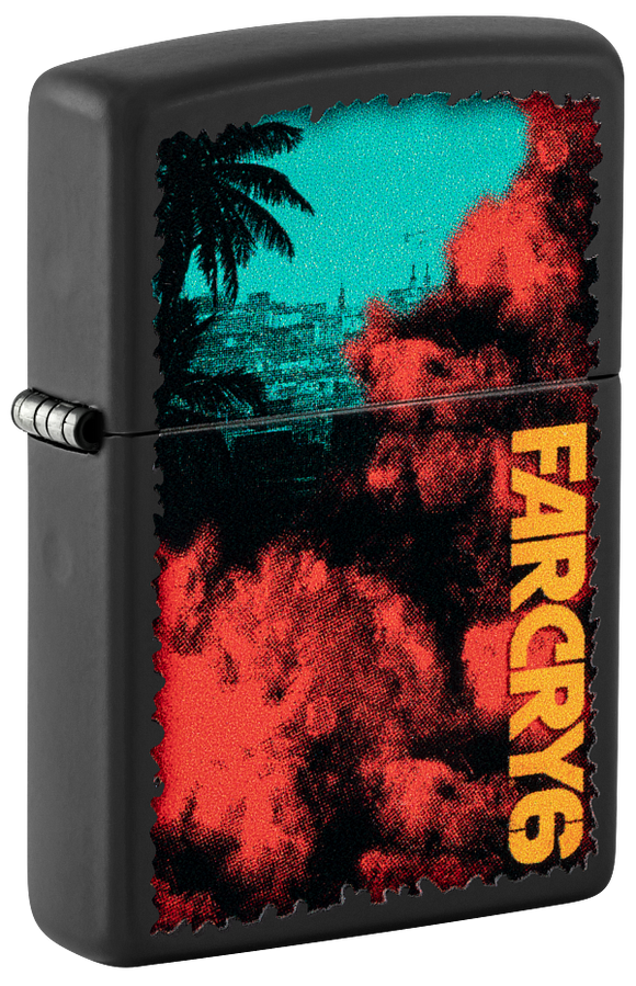 Zippo Gaming Far Cry 6, Black Matte Lighter #48643