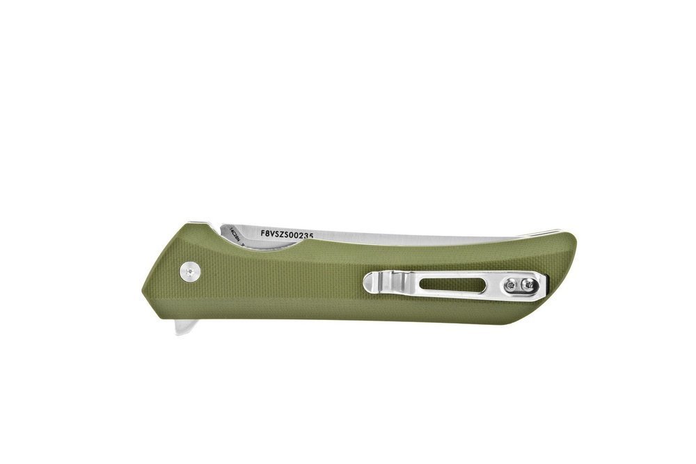 Ruike Hussar, 3.75" Blade, Liner-lock Folding Pocket Knife, Green #P121G