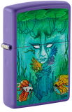 Zippo Sean Dietrich Brackish Underwater Design, Purple Matte Lighter #48630
