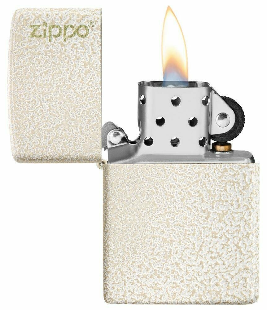 Zippo Classic Mercury Glass with Logo, Genuine Windproof Pocket Lighter #49181ZL