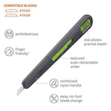 Slice Finger Friendly Blades Adjustable Slim Pen Cutter #10474