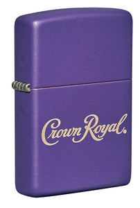 Zippo Crown Royal Logo, Purple Matte Finish Lighter #49460