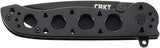 CRKT M16-02KS Frame Lock Knife, Stainless Steel Handle, Black #M16-02KS
