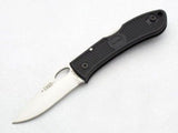 KA-BAR Dozier Folding Hunter's Knife, w/ Thumb Notch, Black Handle #4065