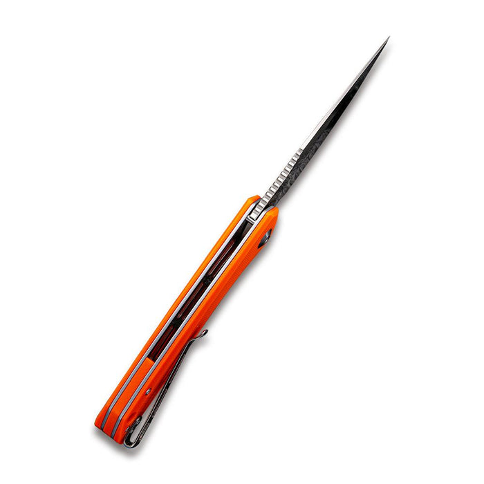 CIVIVI Baklash Orange G10 Handle, Satin Finished Blade #C801G