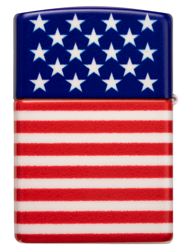 Zippo American Flag 540 Wrap Design Matte Lighter #48700