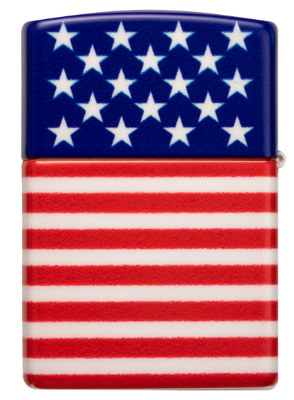 Zippo American Flag 540 Wrap Design Matte Lighter #48700