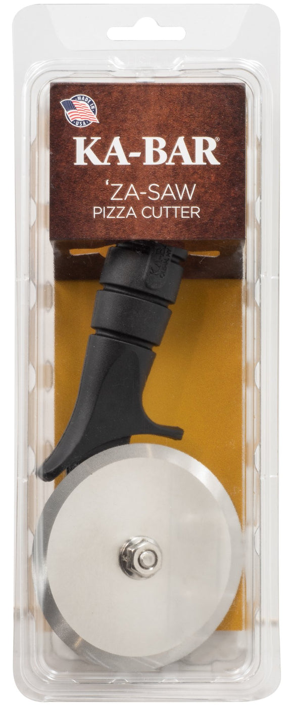 KA-BAR 'Za-Saw Pizza Cutter, KA-BAR Tang Stamp, Made in USA #9927