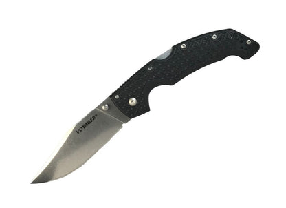 Cold Steel Large Voyager, Plain Edge, AUS10A Steel + Clip #29AC