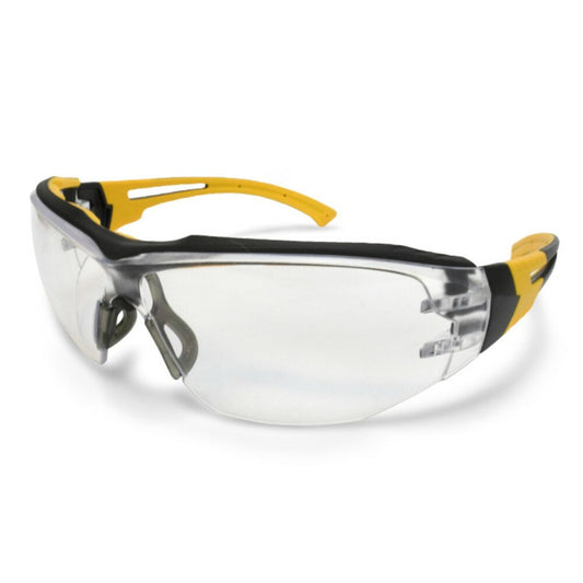 DeWalt Renovator Safety Glasses, Black Frame, Clear Lens #DPG108-1D