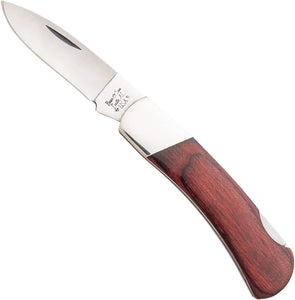 Bear and Son 3 in. Rosewood Executive Lockback Knife #224R