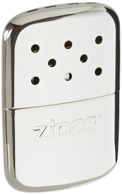 Zippo Hand Warmer, High Polish Chrome, 12-Hour #40323