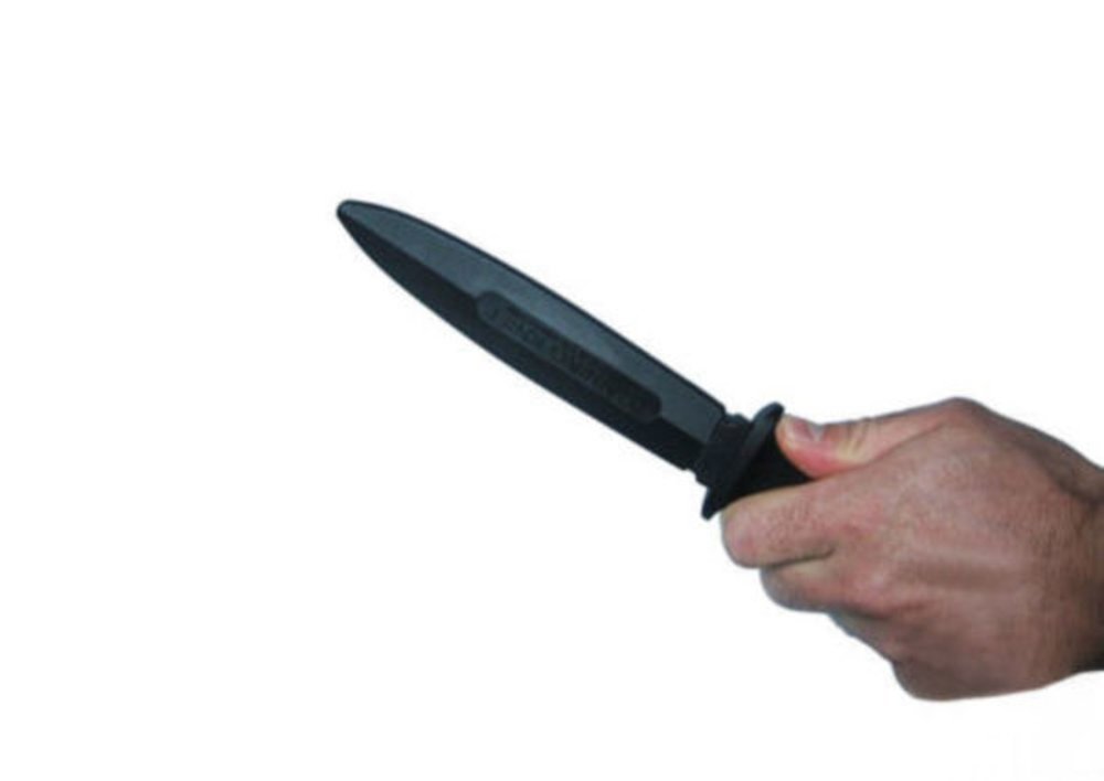 Cold Steel Peace Keeper 1, Santoprene Rubber Training Knife 7" Blade NEW #92R10D