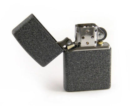 Zippo Iron Stone Lighter, Gray, Windproof #211