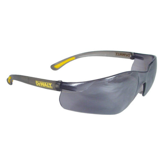 DeWalt Contractor Pro Safety Glasses, Silver Mirror Frame & Lens #DPG52-6D