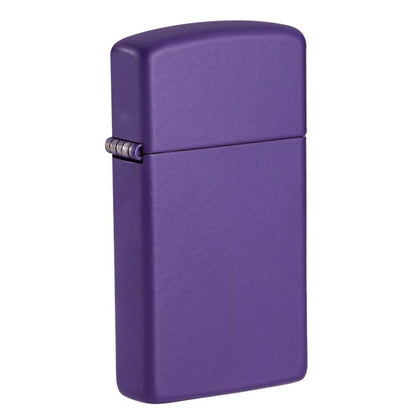 Zippo Slim Purple Matte Finish, Windproof Lighter #1637